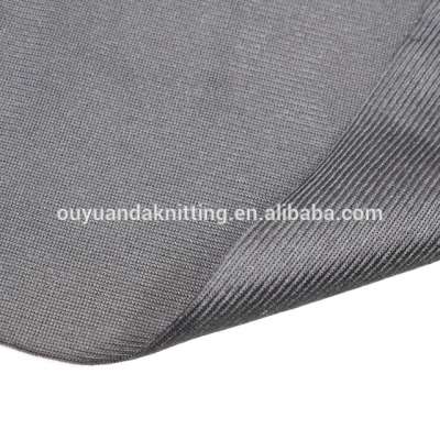 100% Polyester Tricot Black Dazzle Pocket Lining Fabric Cloth For Summer Sportswear