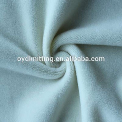 Super Soft 4 Way Stretch Plush Velboa Soft One Side Brushed Spandex Fabric