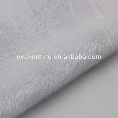 100% Polyester Velour/Velboa  NON-embossed Microfiber Soft Minky Fabric