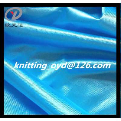 Polyester Bright Light Dazzle Plain Cloth/Tricot Bright fabrics used for Clothing